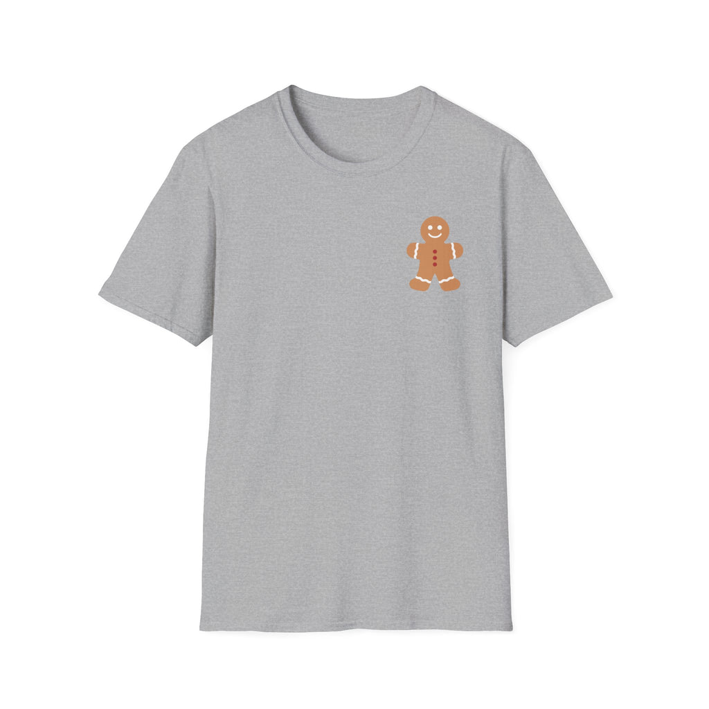 Little Gingerbread Man – Festive Winter T-Shirt