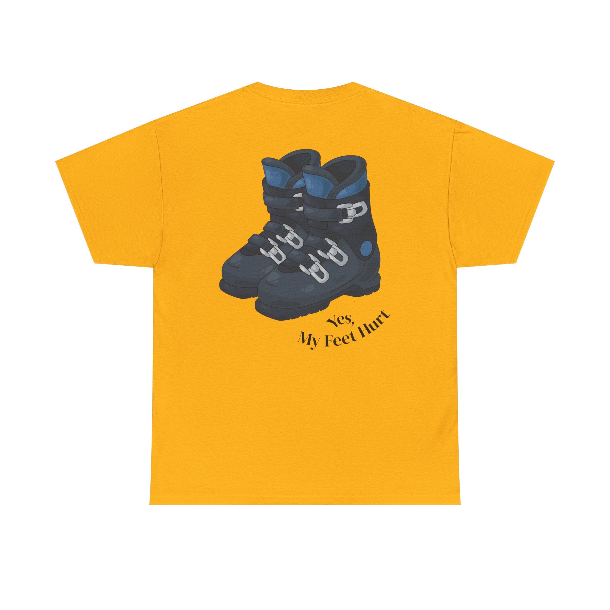 Yes, My Feet Hurt Vintage Ski T-Shirt