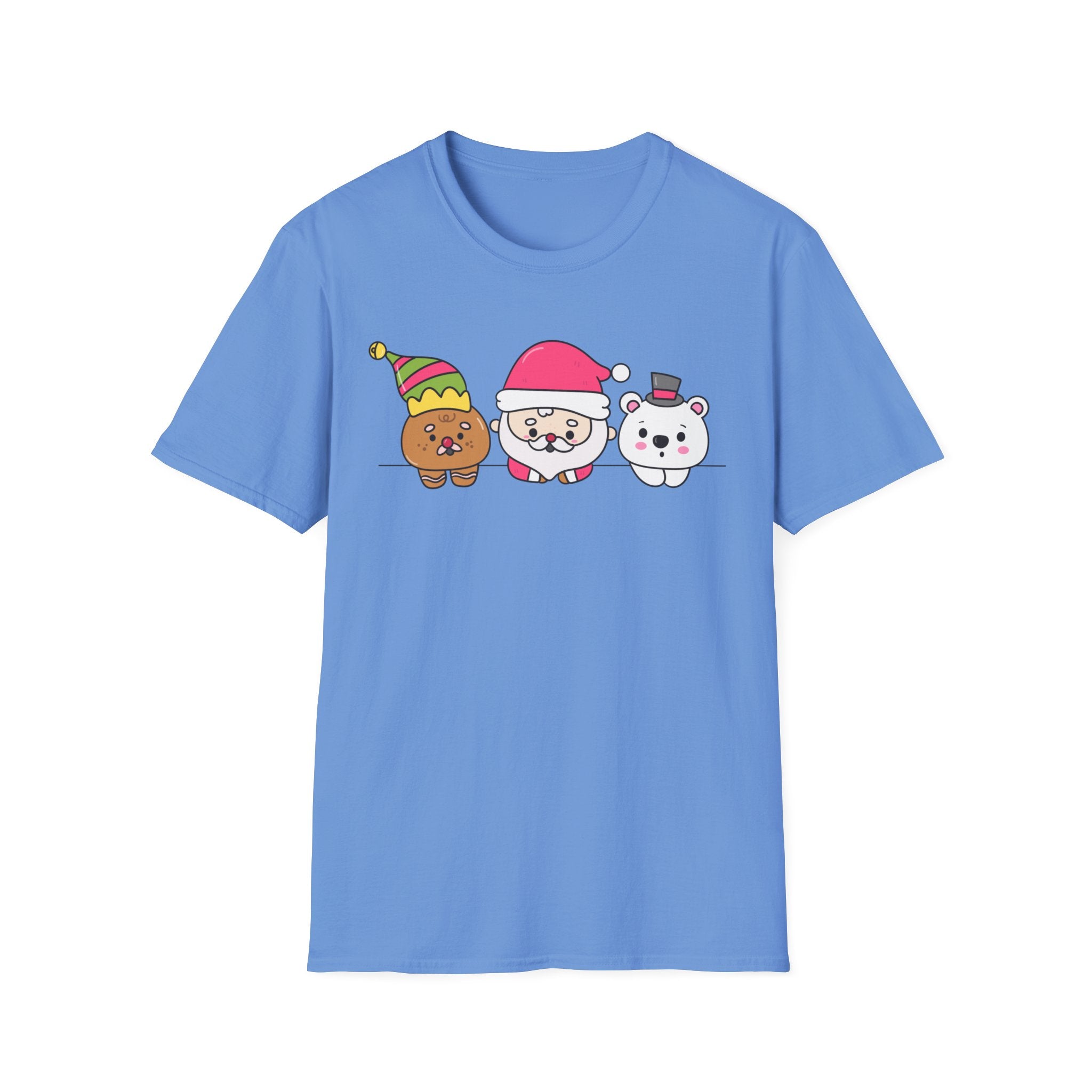 Santa & Christmas Bears – Festive Friends T-Shirt