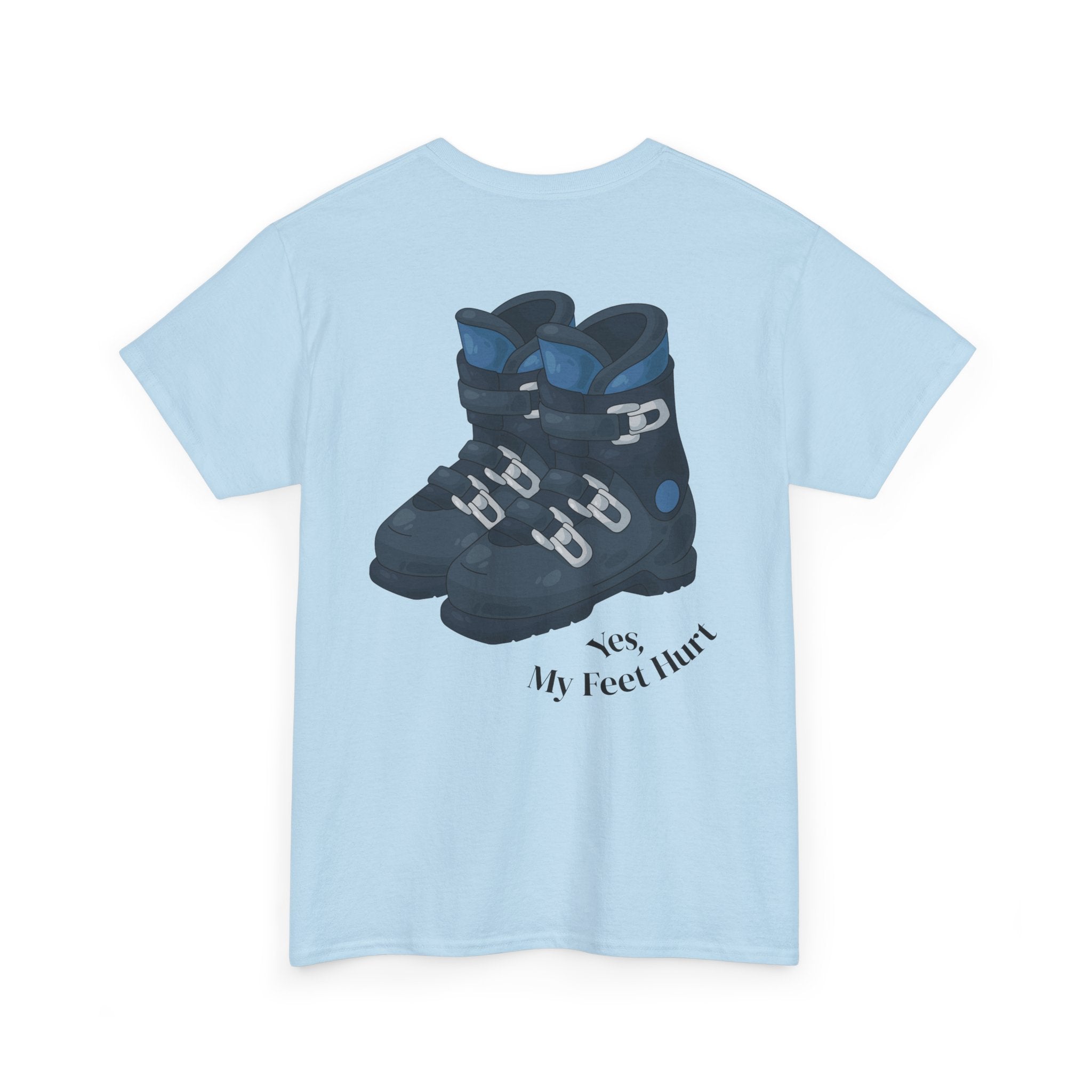 Yes, My Feet Hurt Vintage Ski T-Shirt