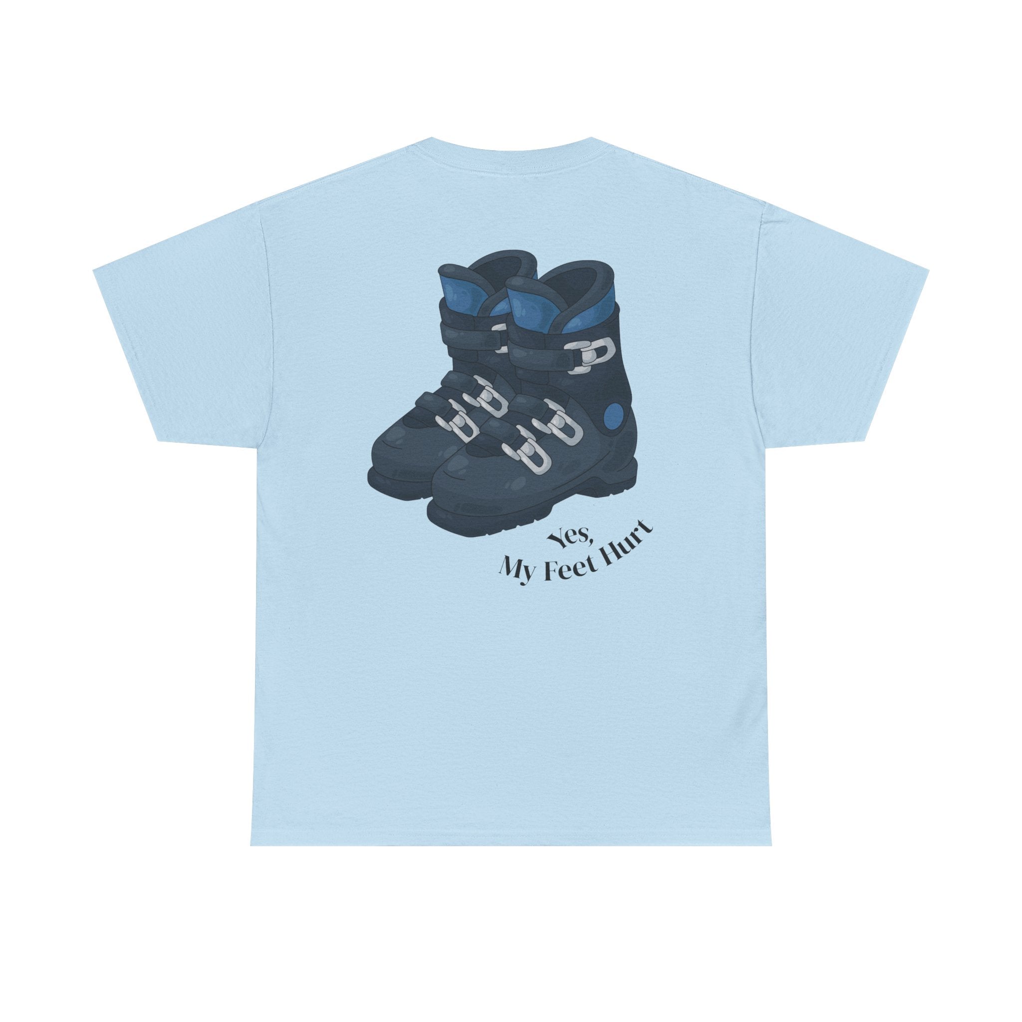 Yes, My Feet Hurt Vintage Ski T-Shirt