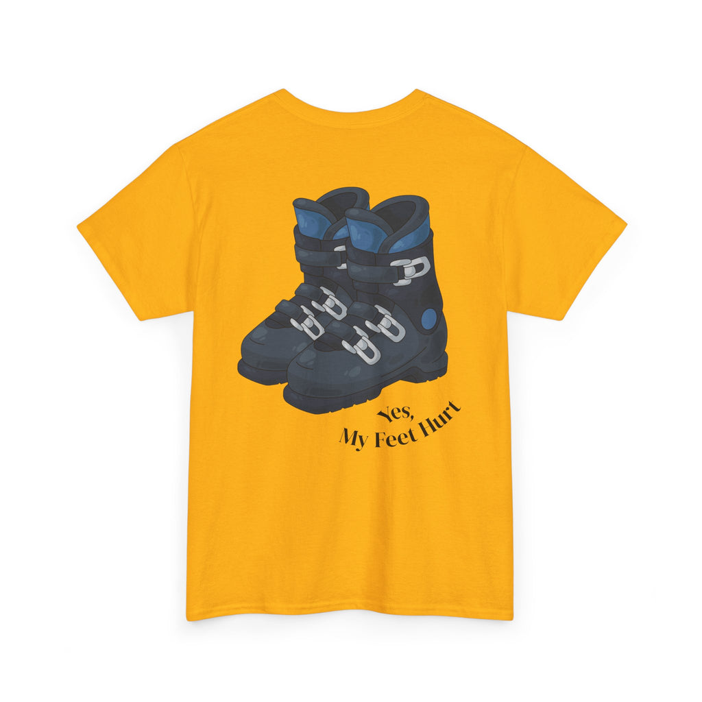 Yes, My Feet Hurt Vintage Ski T-Shirt
