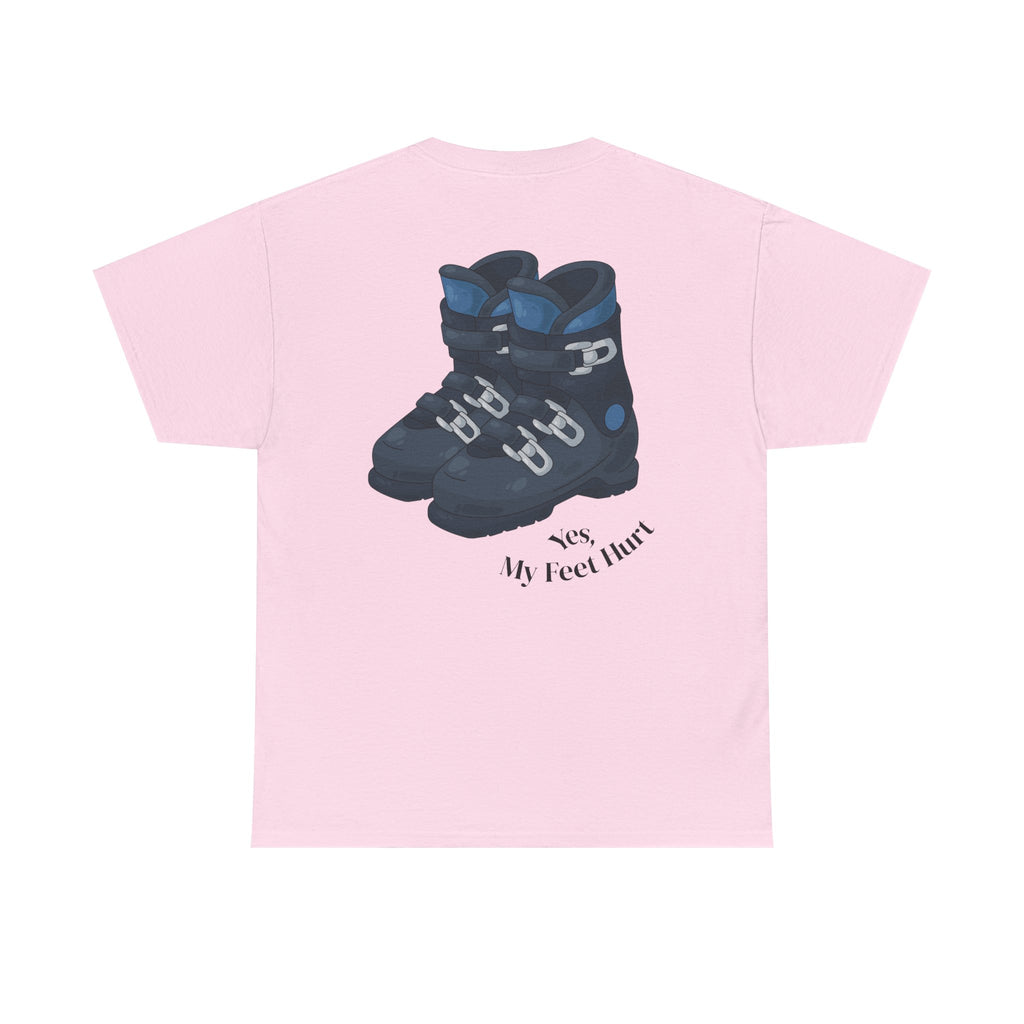 Yes, My Feet Hurt Vintage Ski T-Shirt