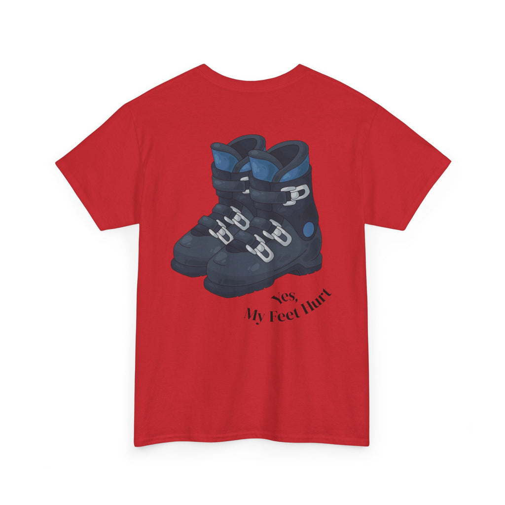 Yes, My Feet Hurt Vintage Ski T-Shirt