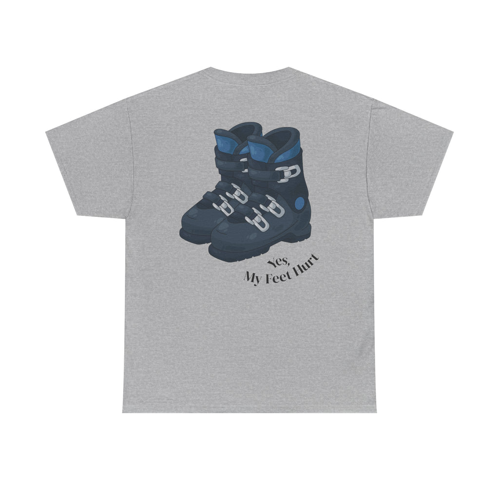 Yes, My Feet Hurt Vintage Ski T-Shirt