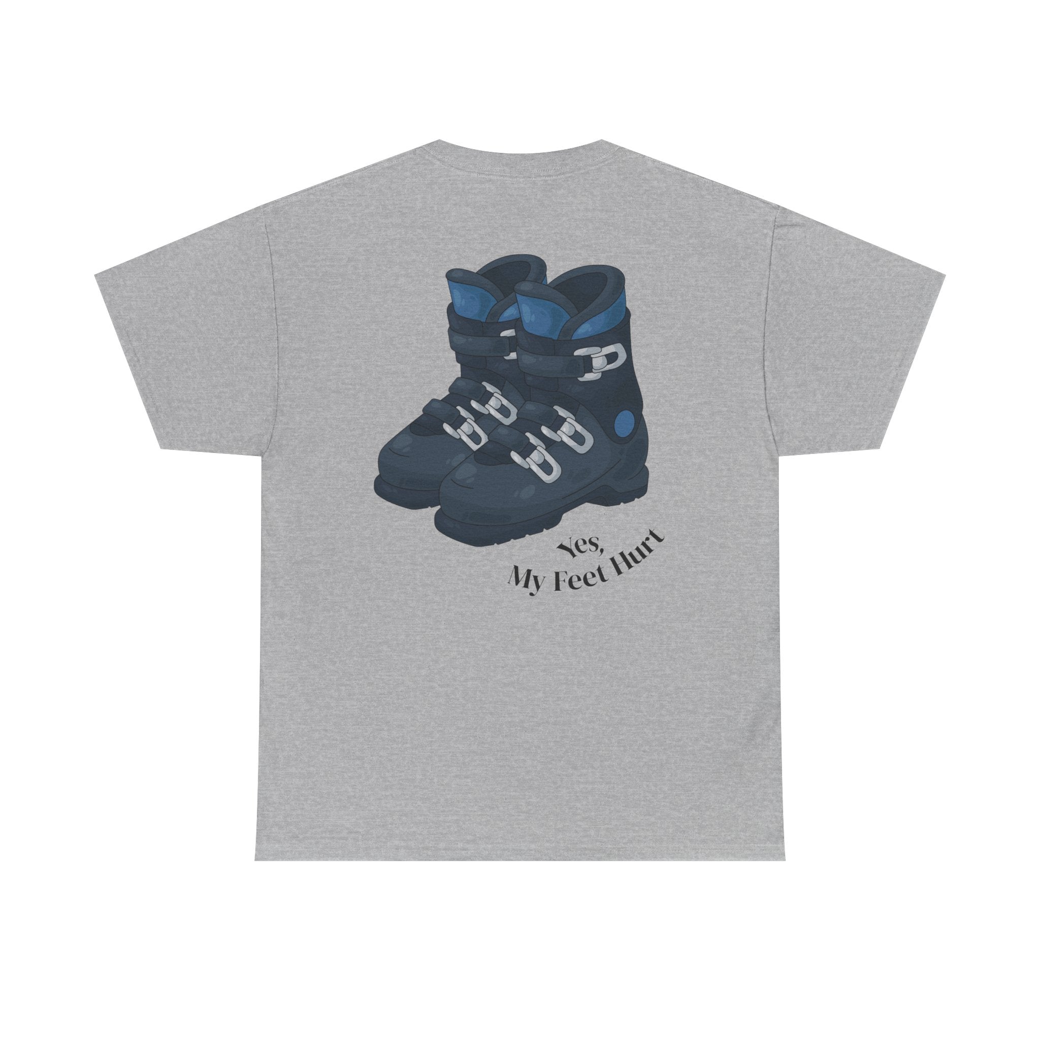 Yes, My Feet Hurt Vintage Ski T-Shirt