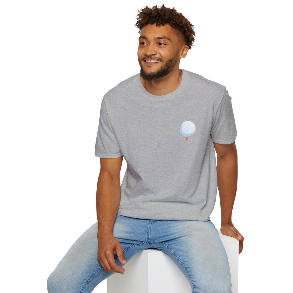 Classic Golf Ball – Minimal Golfer T-Shirt
