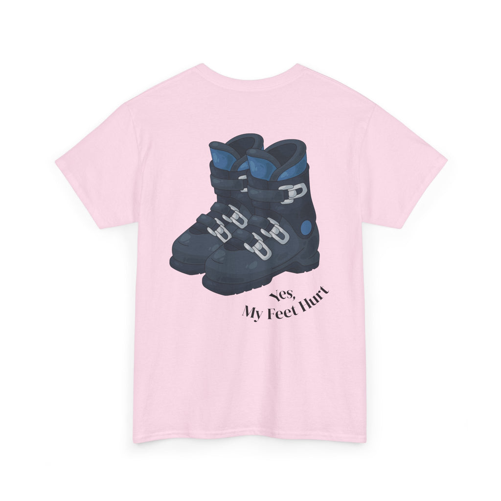 Yes, My Feet Hurt Vintage Ski T-Shirt