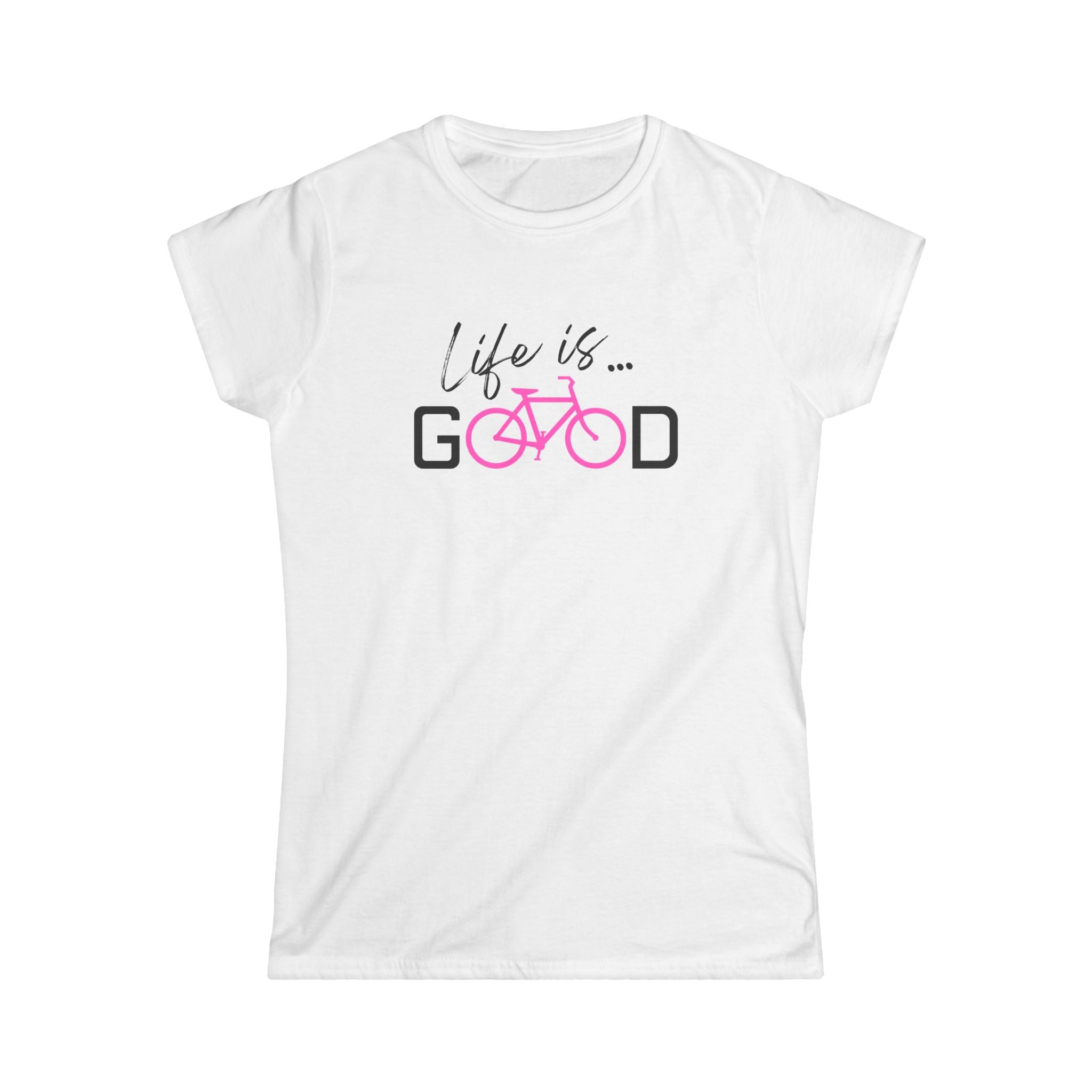 Life is Good Bicycle Tee | Cycling Graphic Shirt