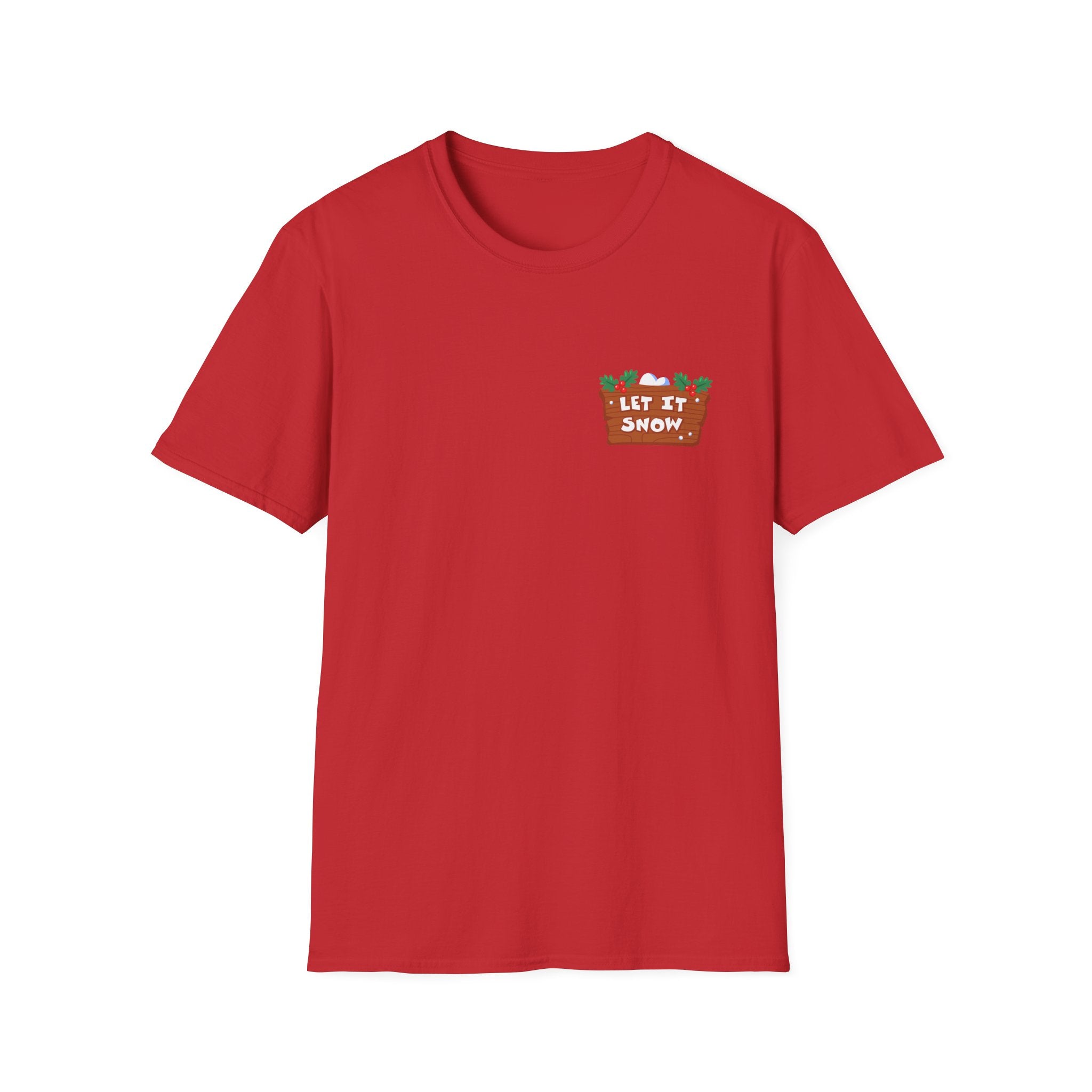 Let It Snow – Festive Winter T-Shirt
