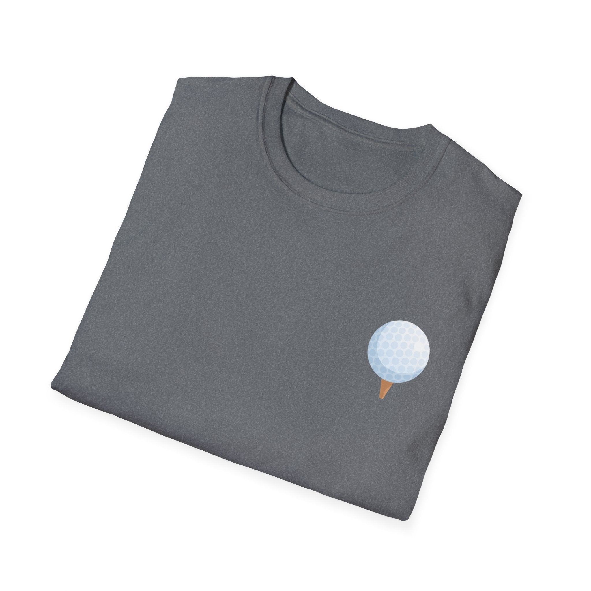 Classic Golf Ball – Minimal Golfer T-Shirt