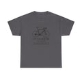 Cycling Illustration tee | Bicycle sketch, 'CY·CO·PATH' typography