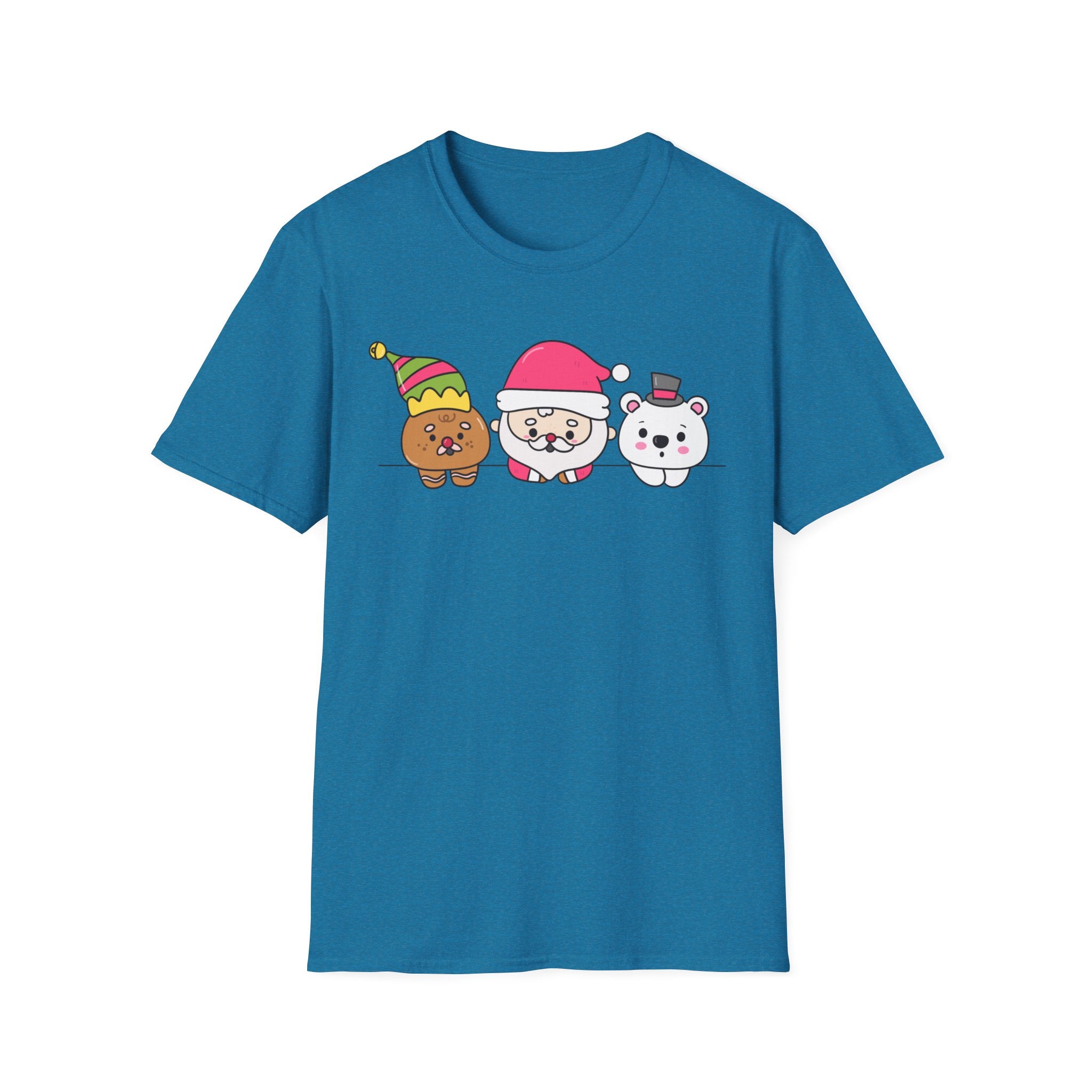 Santa & Christmas Bears – Festive Friends T-Shirt
