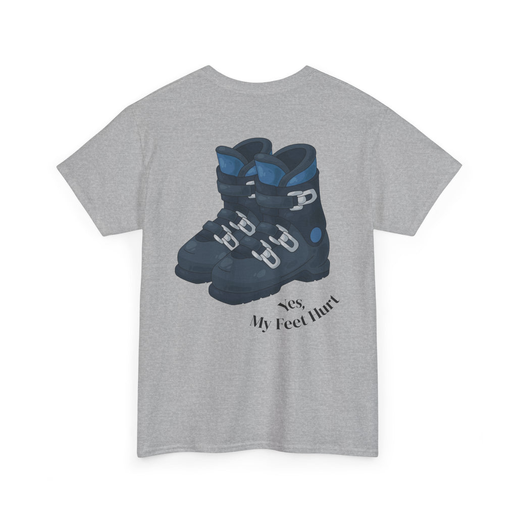 Yes, My Feet Hurt Vintage Ski T-Shirt