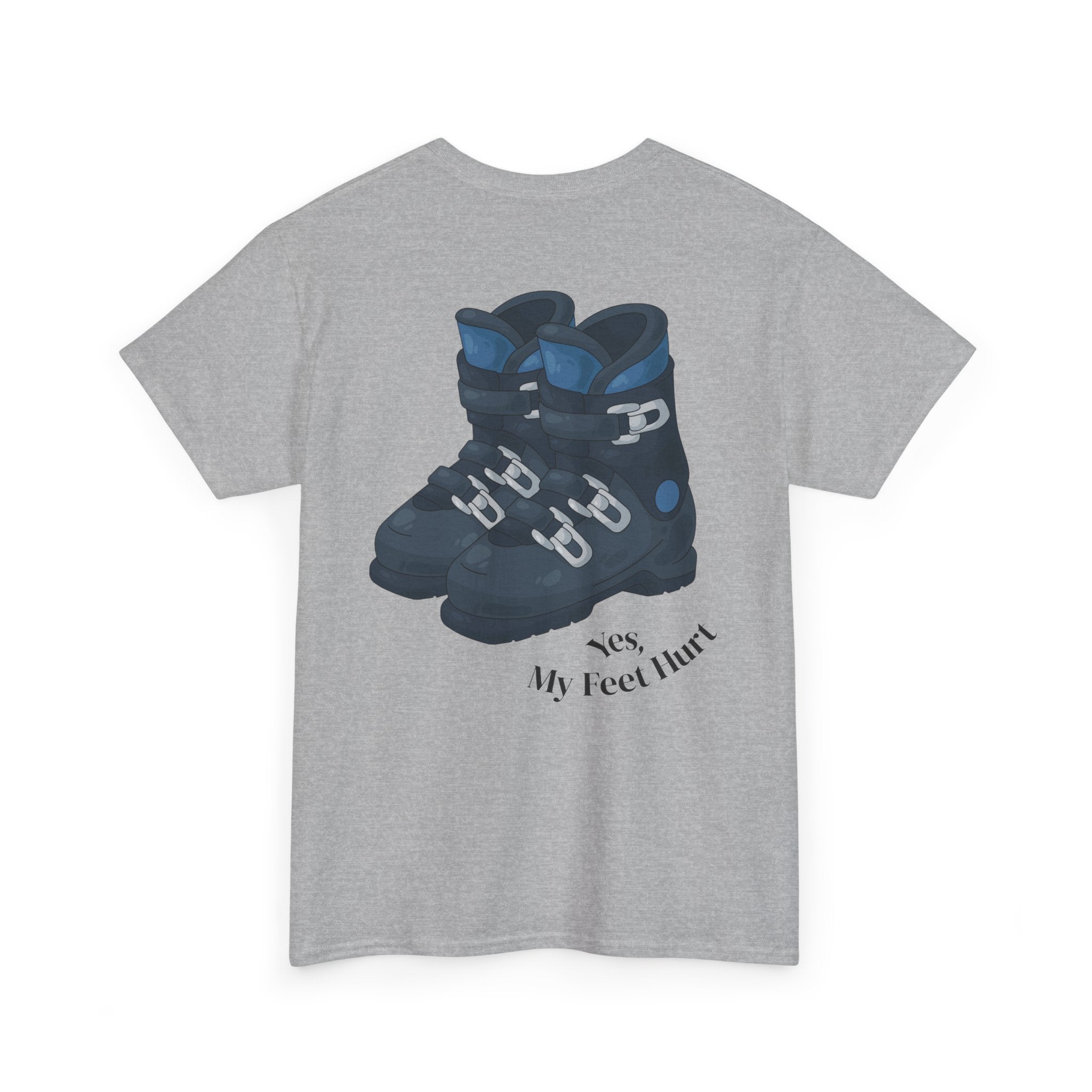 Yes, My Feet Hurt Vintage Ski T-Shirt