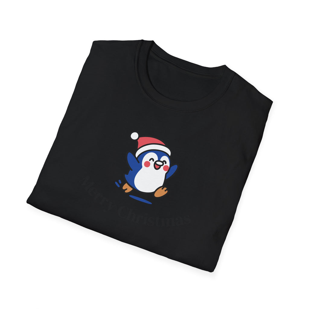 Happy Christmas Penguin – Festive T-Shirt