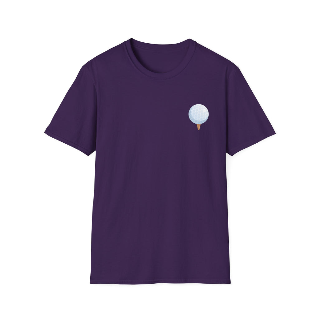 Classic Golf Ball – Minimal Golfer T-Shirt