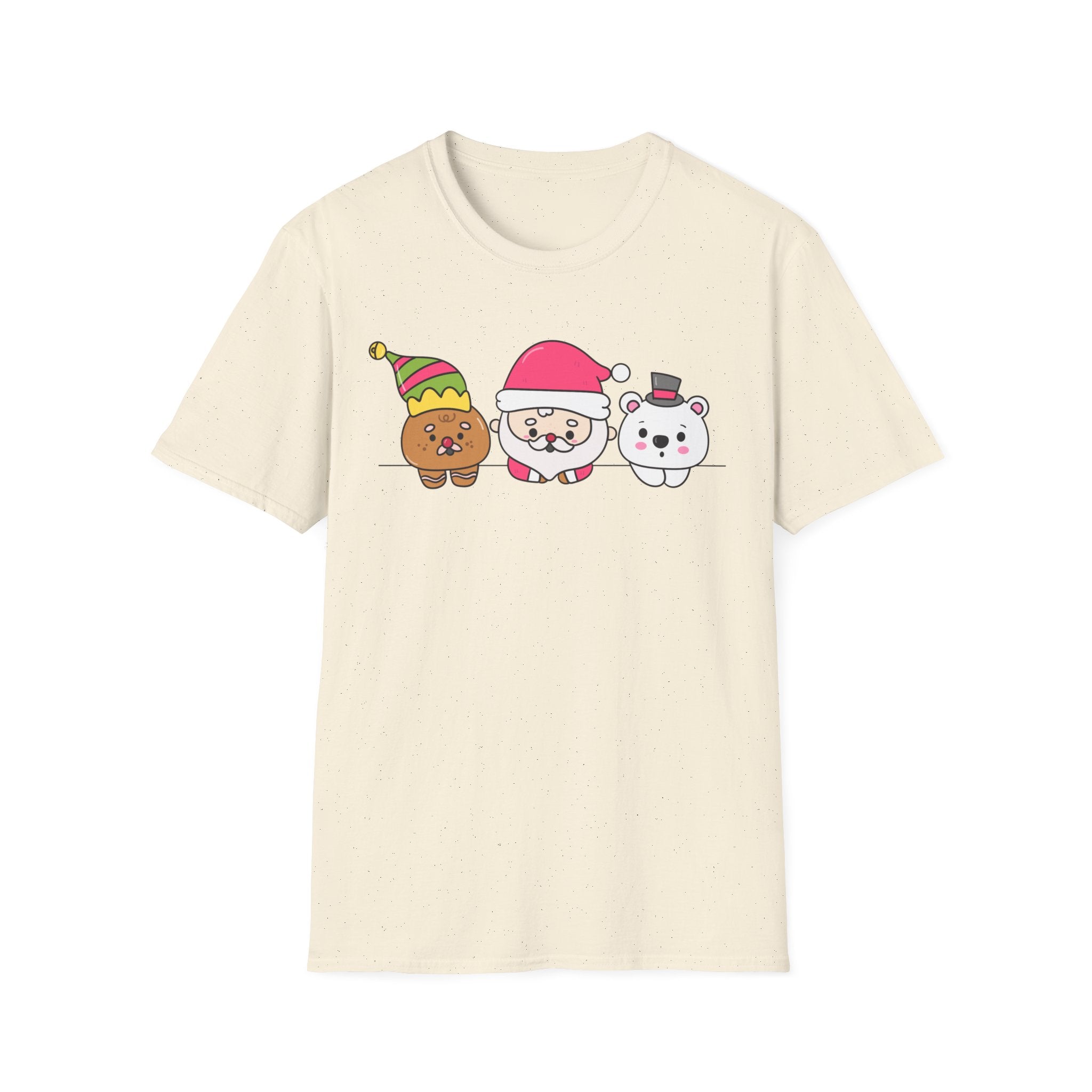 Santa & Christmas Bears – Festive Friends T-Shirt