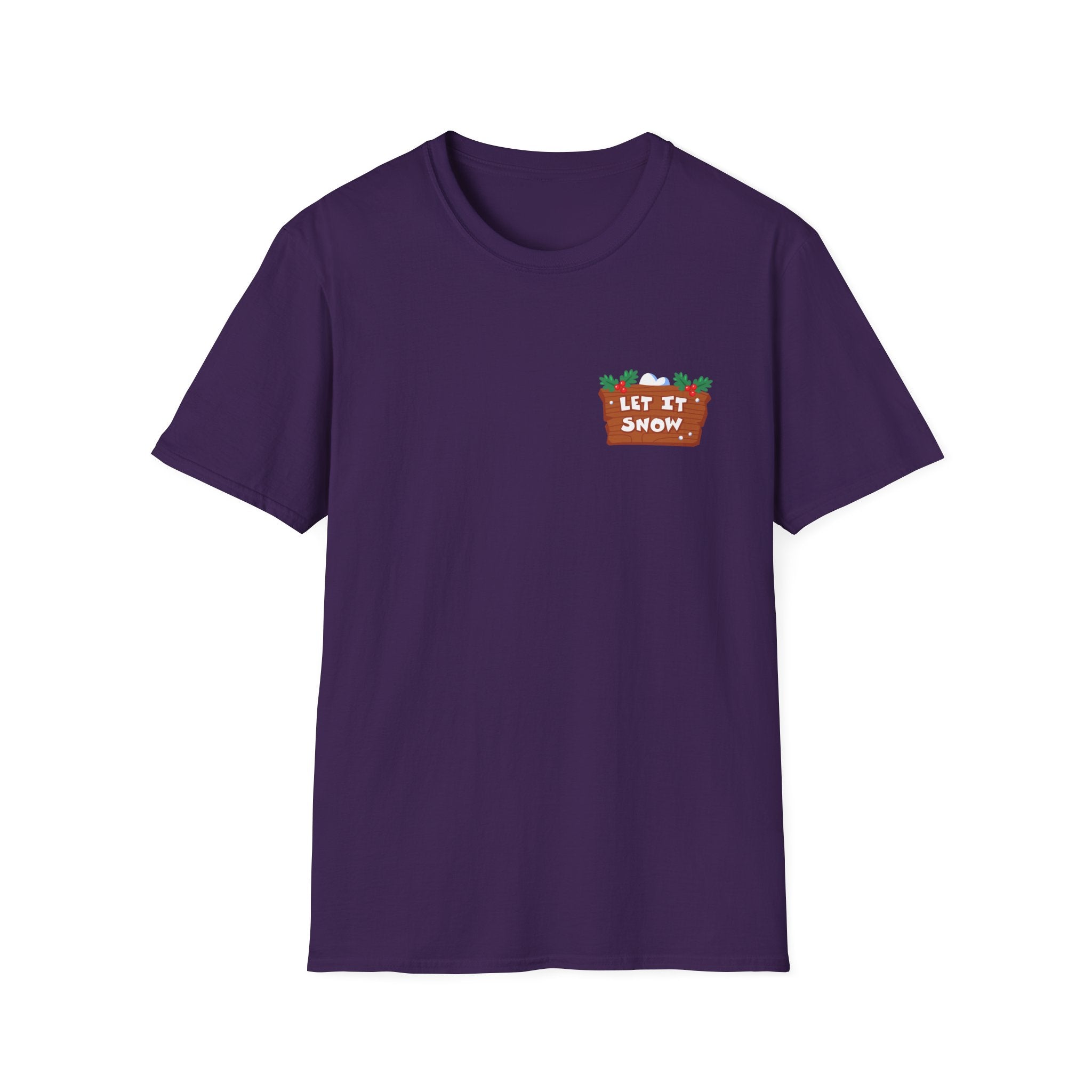 Let It Snow – Festive Winter T-Shirt