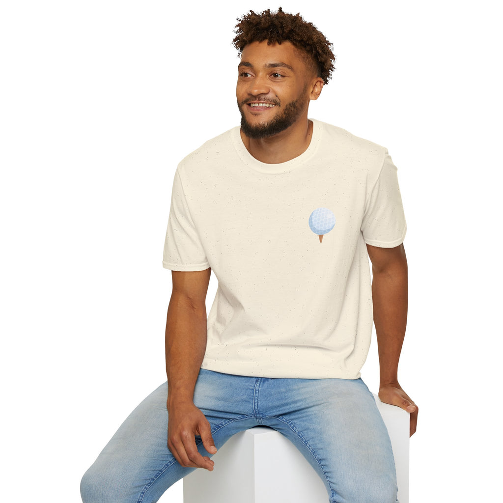 Classic Golf Ball – Minimal Golfer T-Shirt