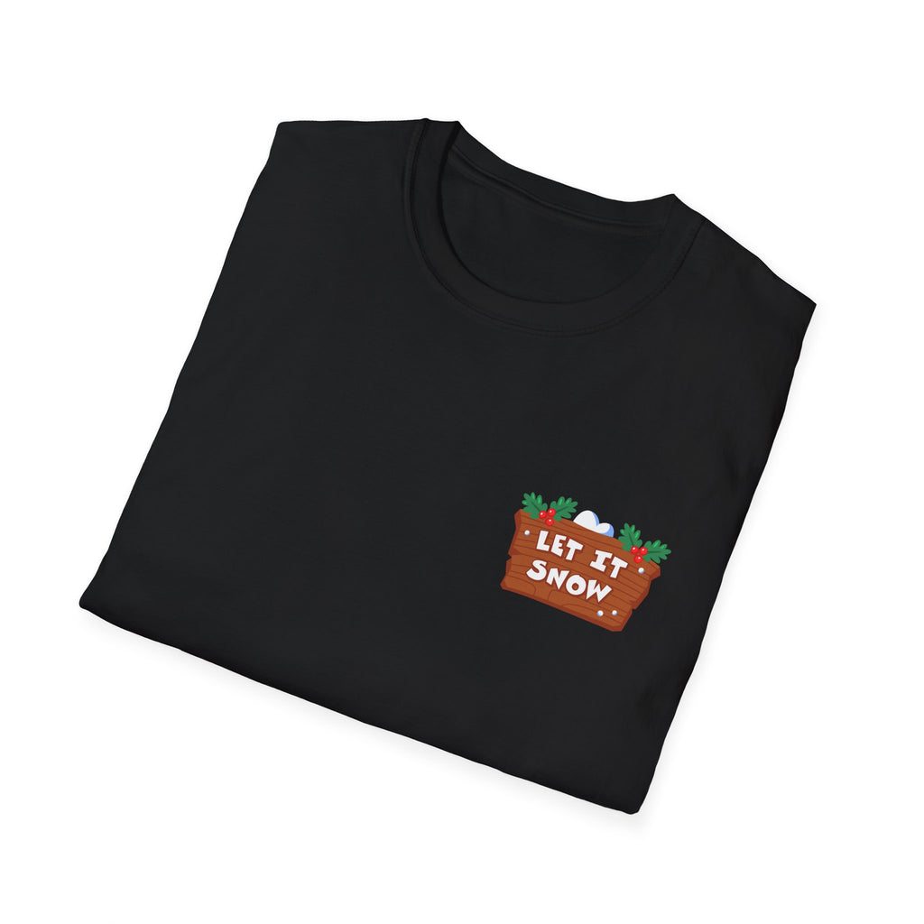 Let It Snow – Festive Winter T-Shirt