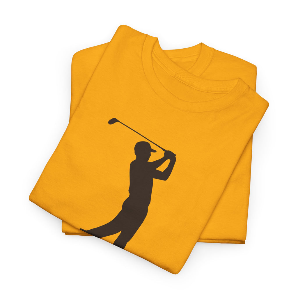 Golfer Swing Silhouette – Classic Golf T-Shirt