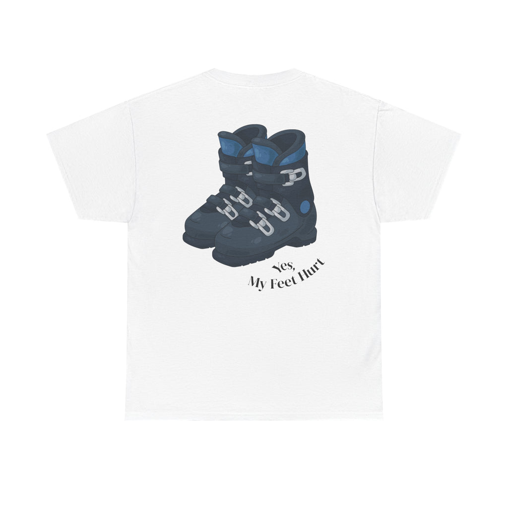 Yes, My Feet Hurt Vintage Ski T-Shirt