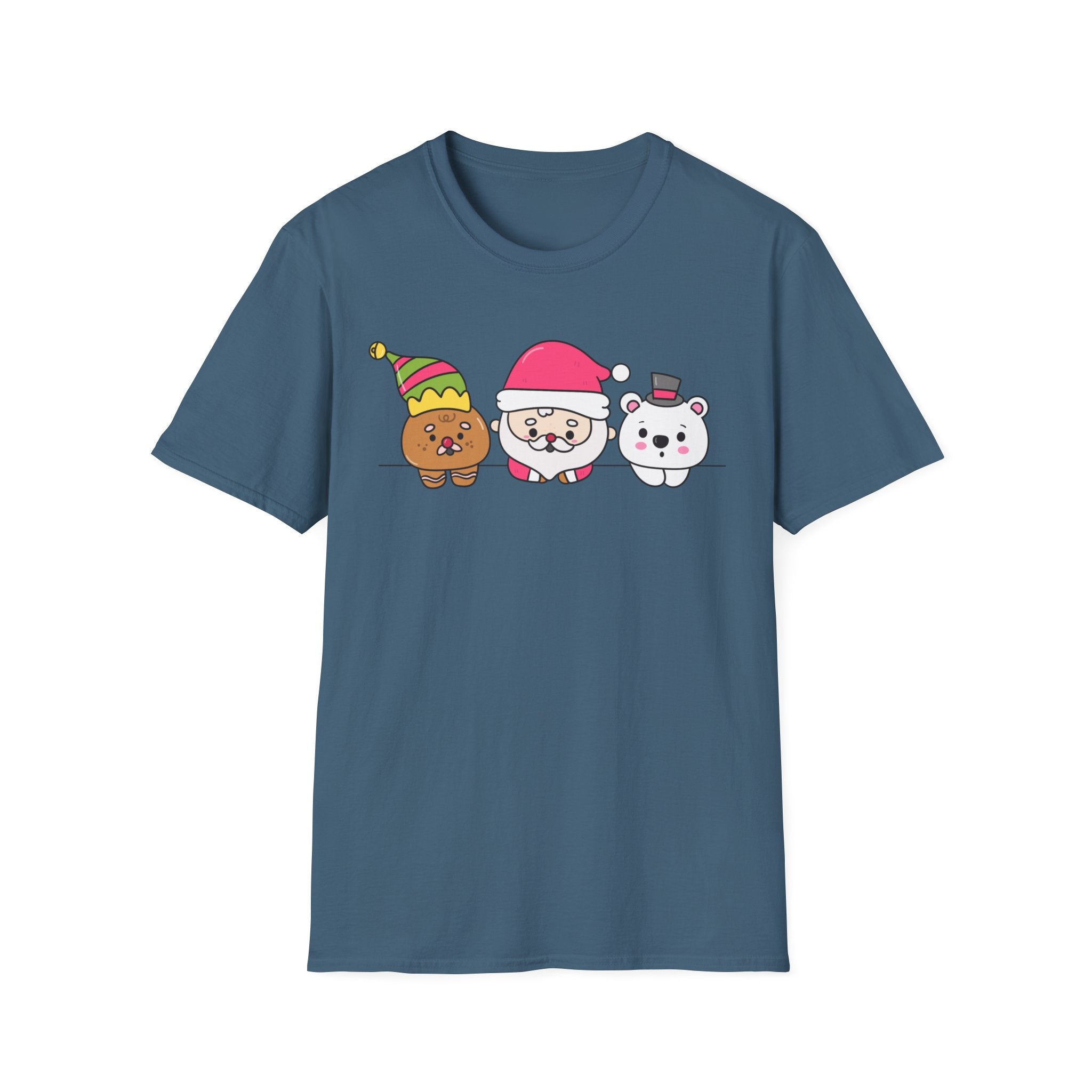 Santa & Christmas Bears – Festive Friends T-Shirt