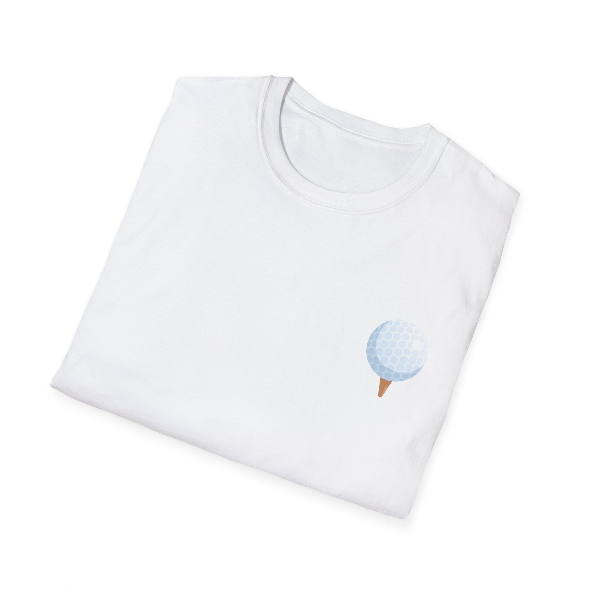 Classic Golf Ball – Minimal Golfer T-Shirt