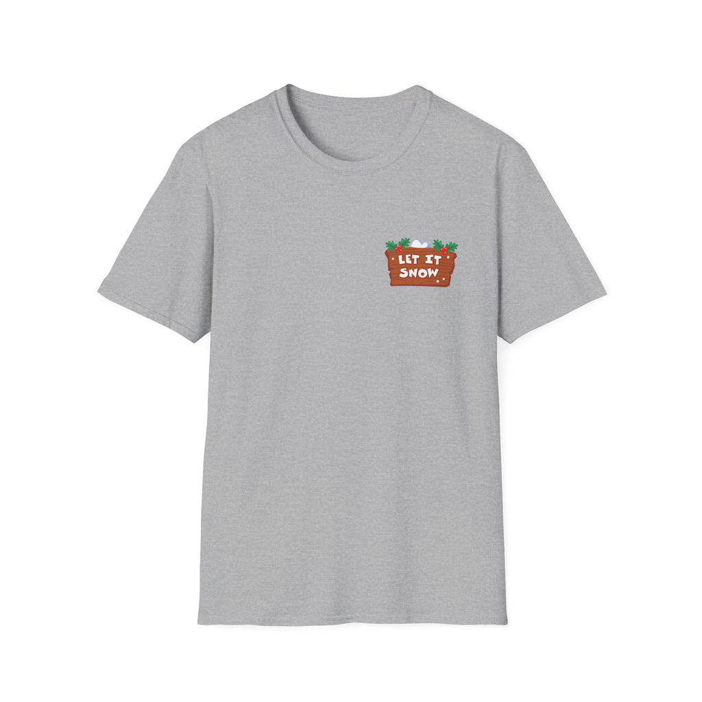 Let It Snow – Festive Winter T-Shirt