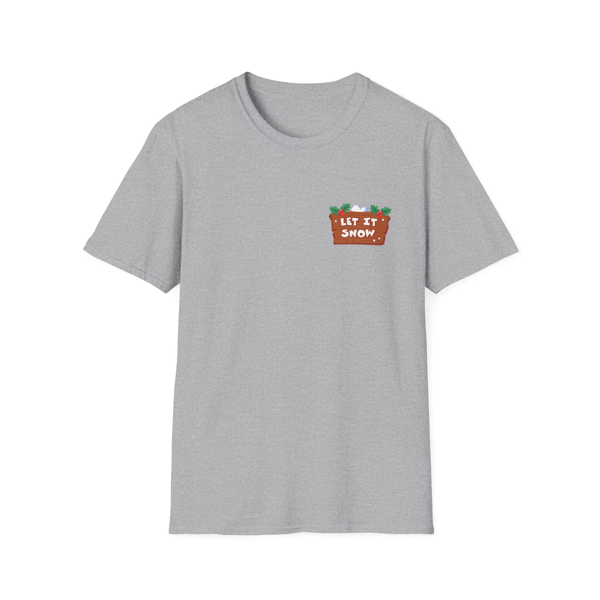 Let It Snow – Festive Winter T-Shirt