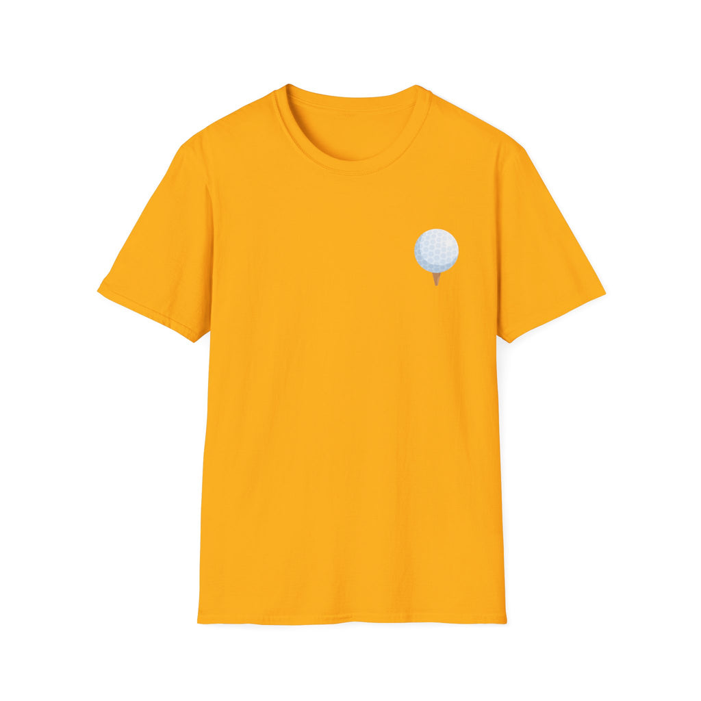 Classic Golf Ball – Minimal Golfer T-Shirt