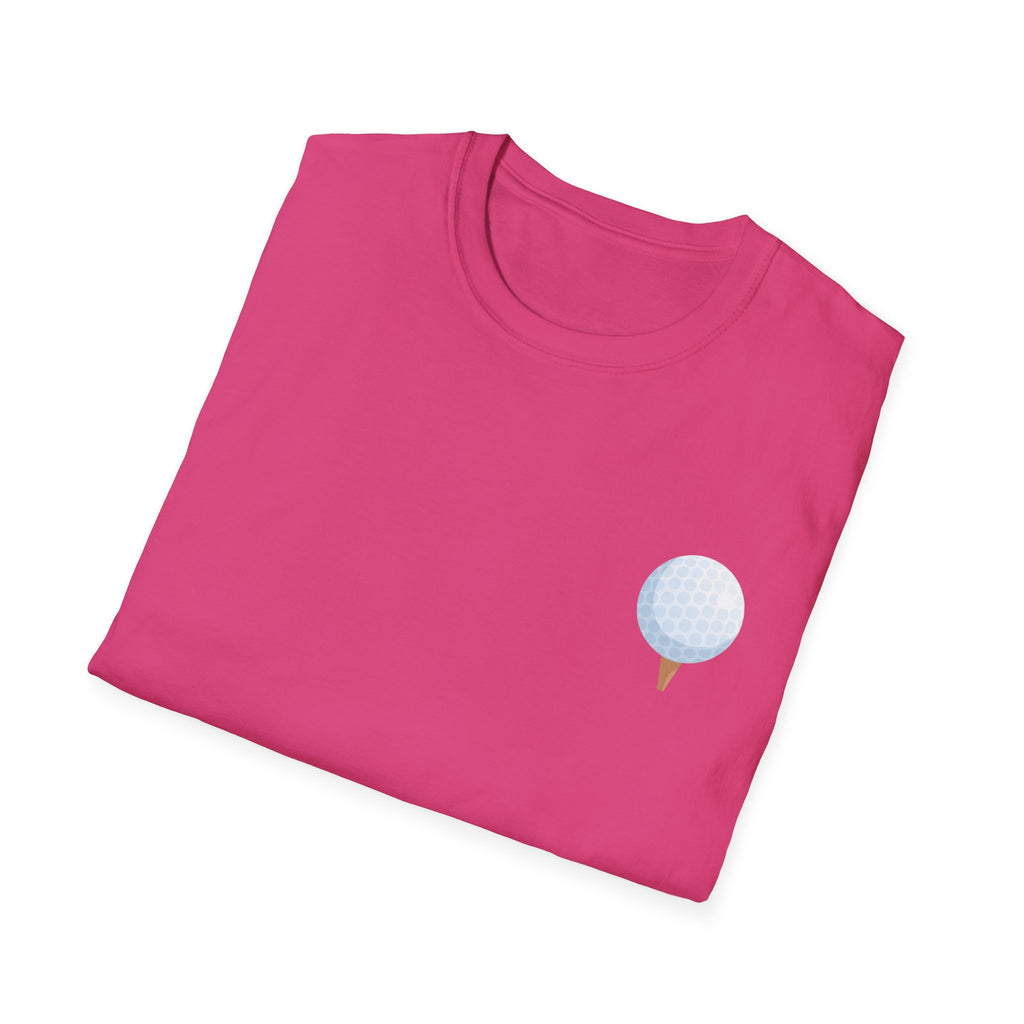 Classic Golf Ball – Minimal Golfer T-Shirt