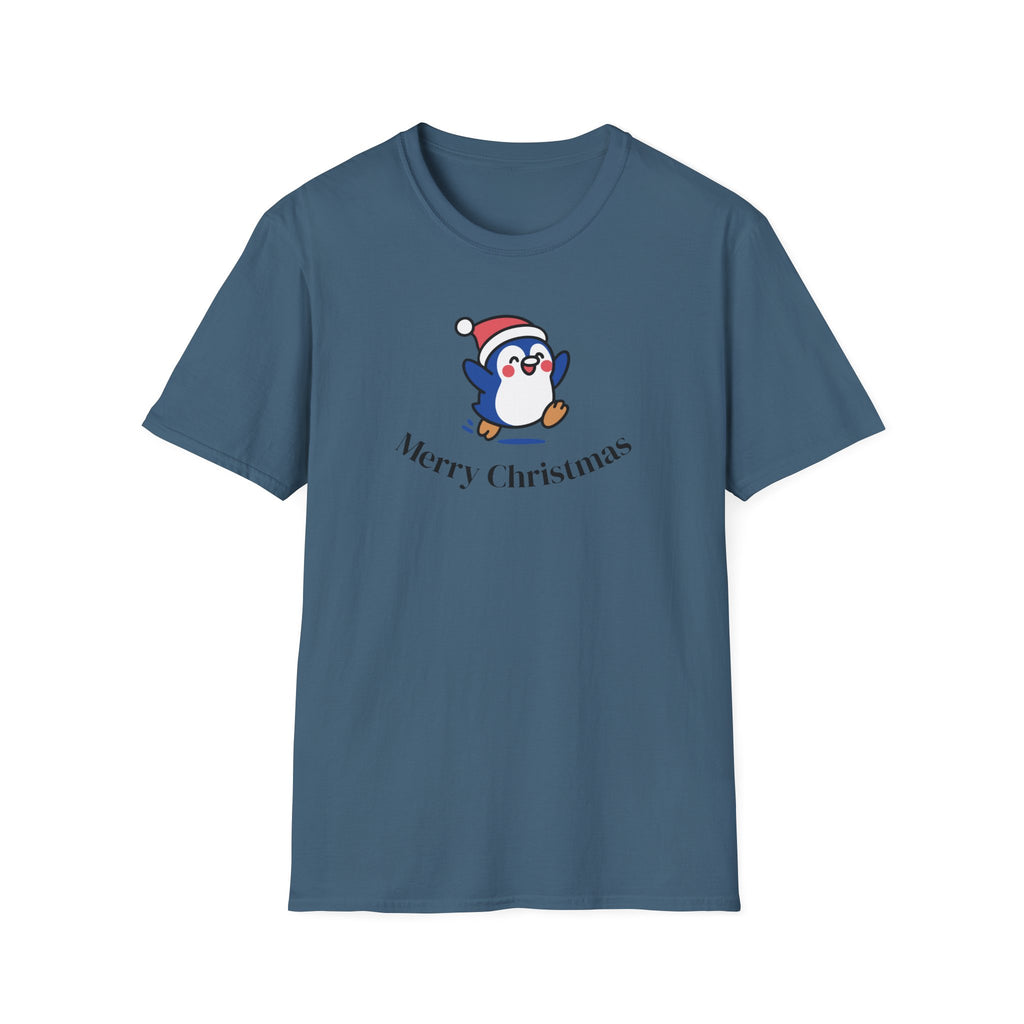 Happy Christmas Penguin – Festive T-Shirt