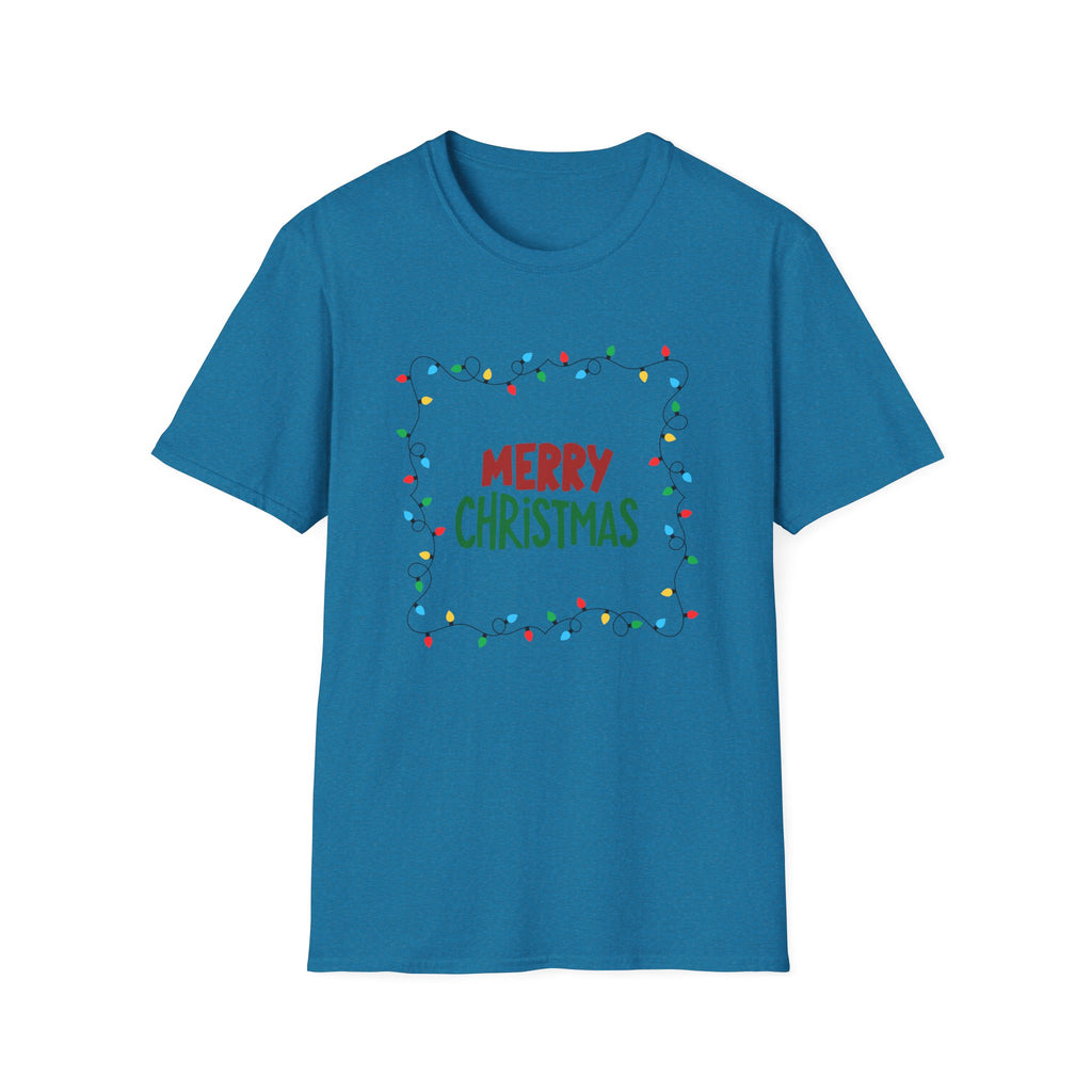 Merry Christmas Lights – Festive Holiday T-Shirt