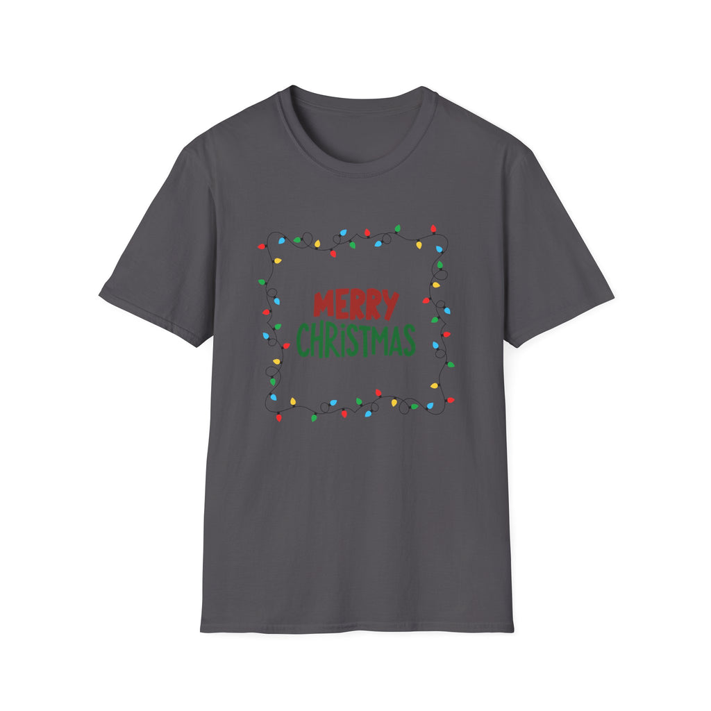 Merry Christmas Lights – Festive Holiday T-Shirt