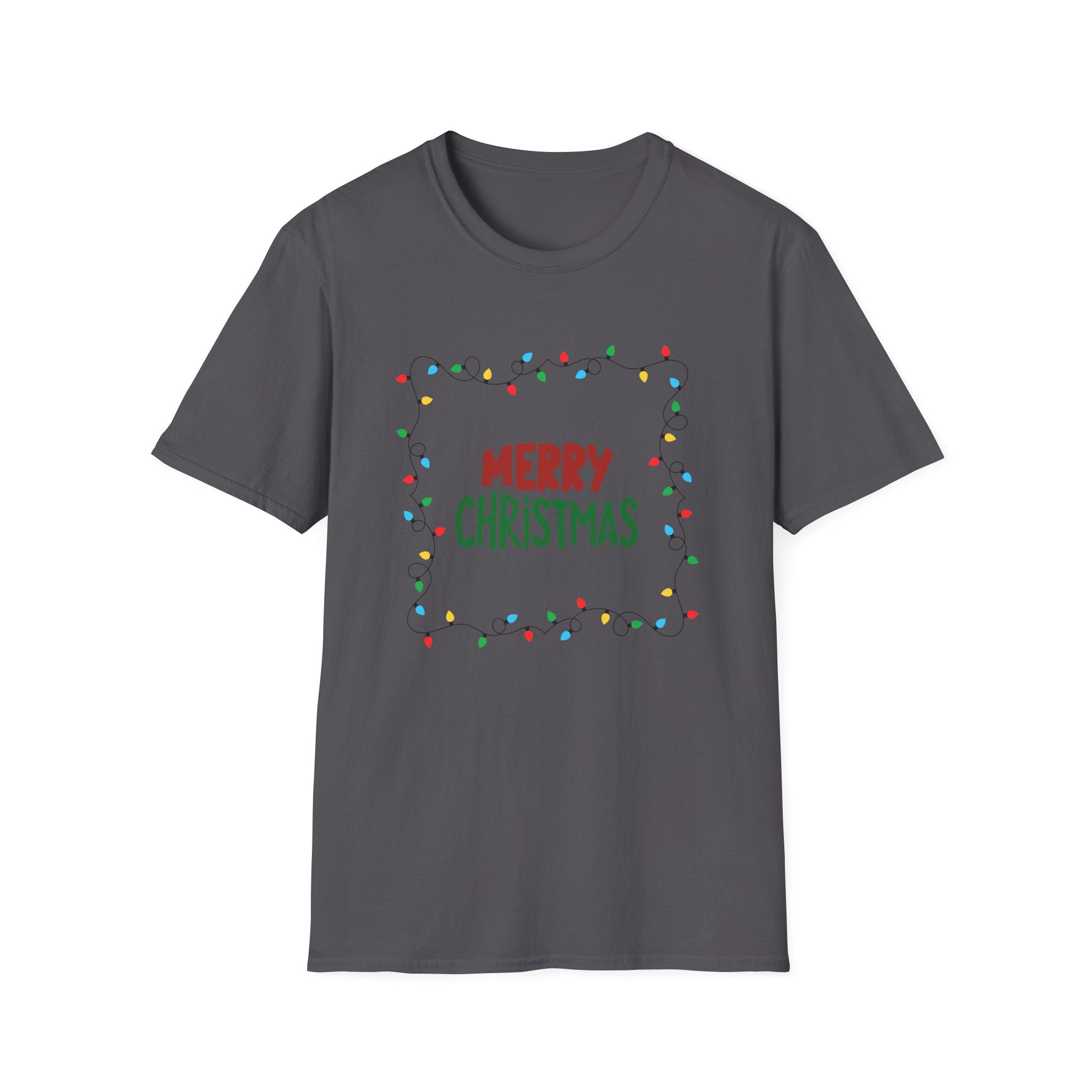 Merry Christmas Lights – Festive Holiday T-Shirt