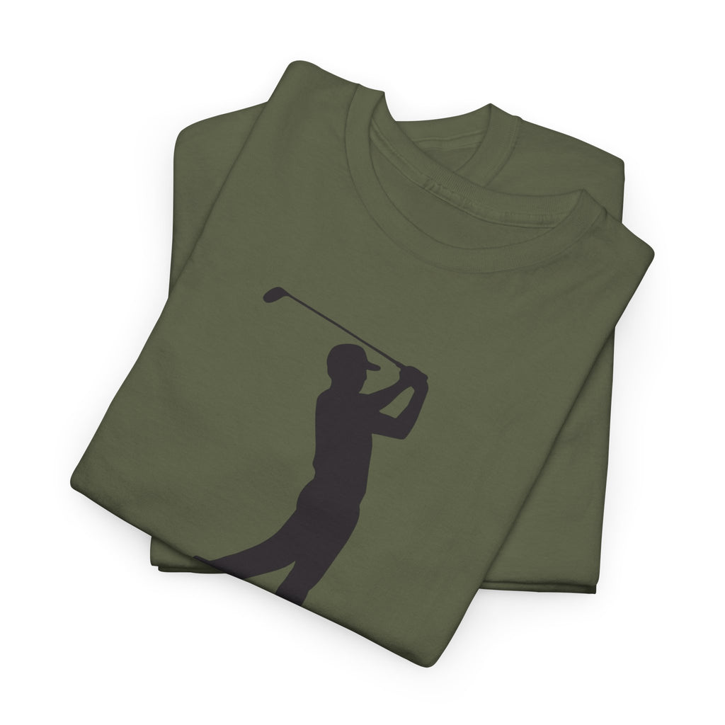 Golfer Swing Silhouette – Classic Golf T-Shirt