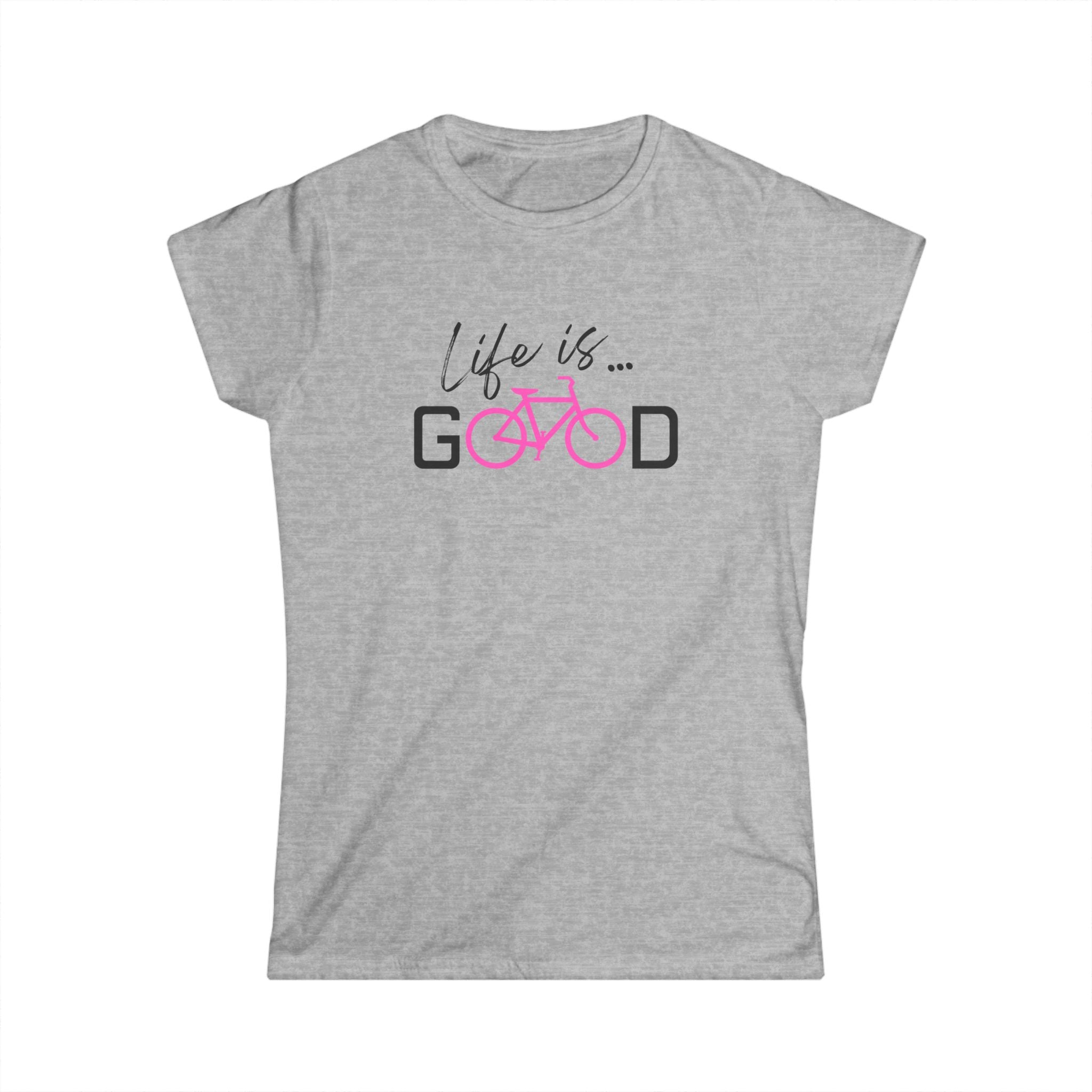 Life is Good Bicycle Tee | Cycling Graphic Shirt
