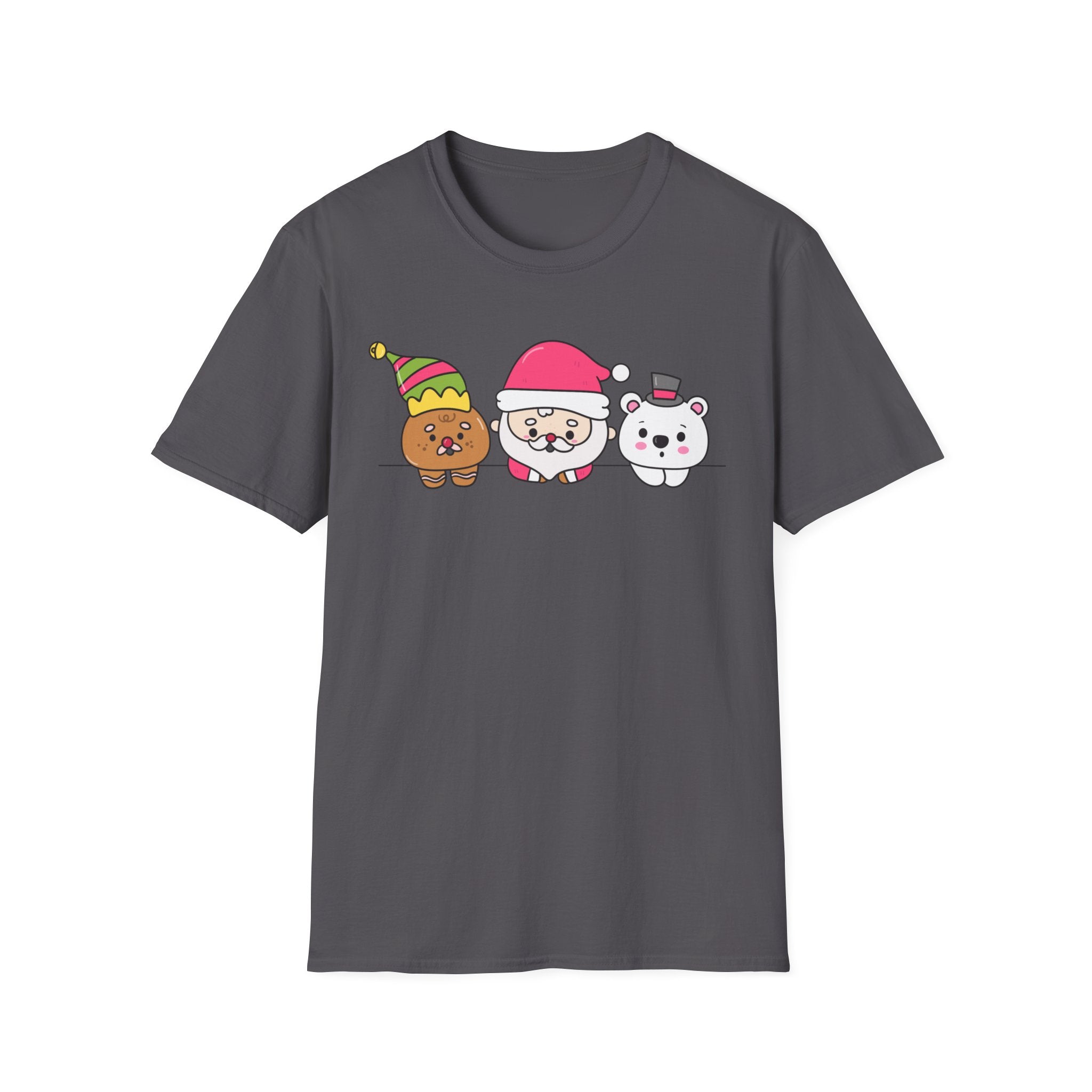 Santa & Christmas Bears – Festive Friends T-Shirt