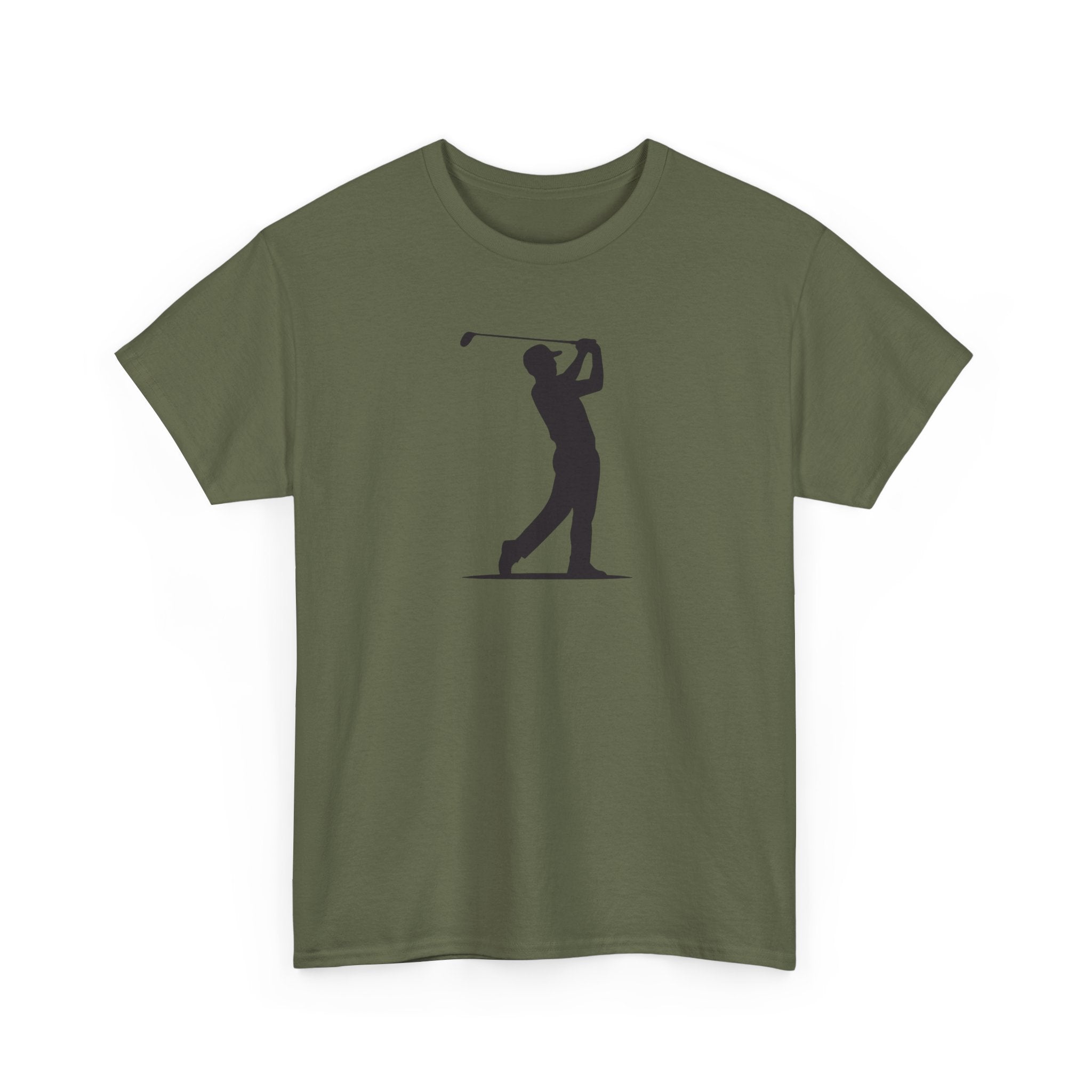 Golfer Swing Silhouette – Classic Golf T-Shirt