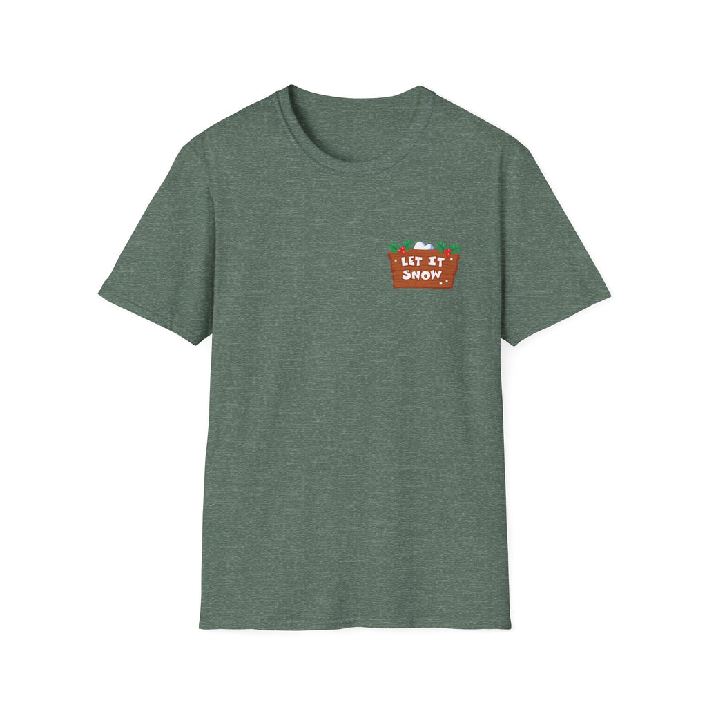 Let It Snow – Festive Winter T-Shirt
