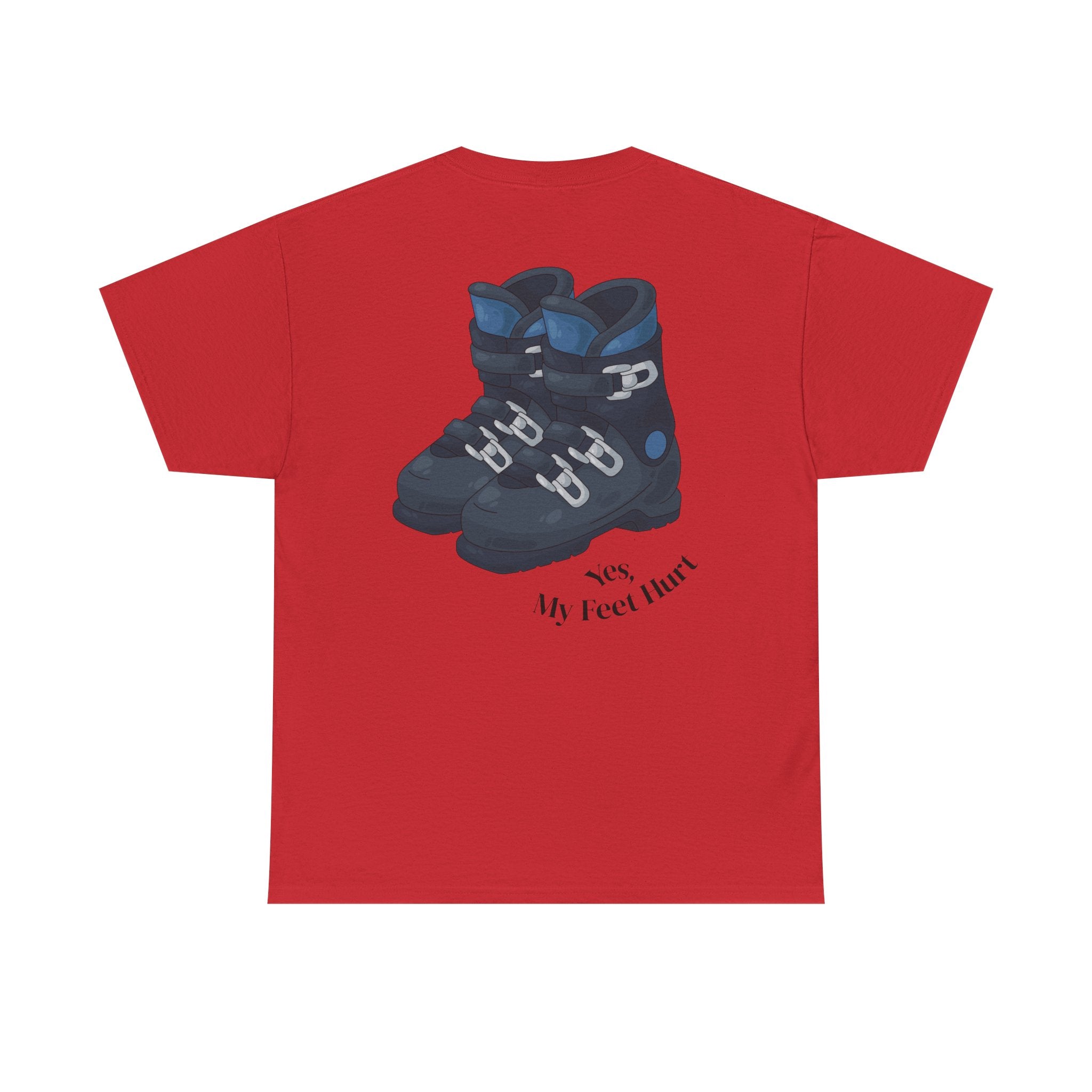 Yes, My Feet Hurt Vintage Ski T-Shirt